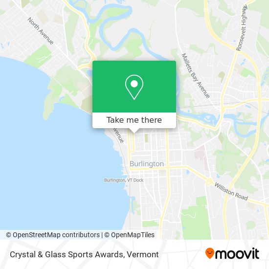 Mapa de Crystal & Glass Sports Awards