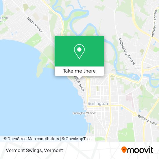 Mapa de Vermont Swings