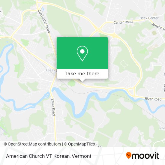 American Church VT Korean map