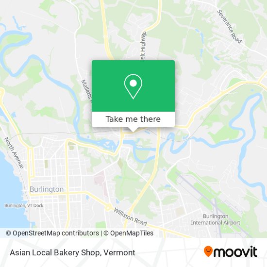 Asian Local Bakery Shop map