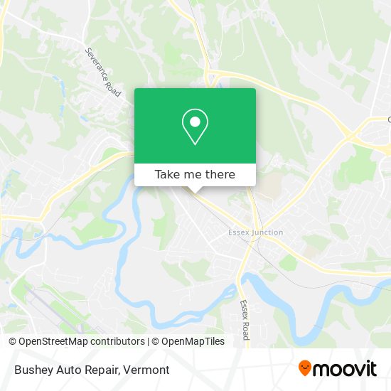 Mapa de Bushey Auto Repair