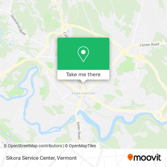 Sikora Service Center map