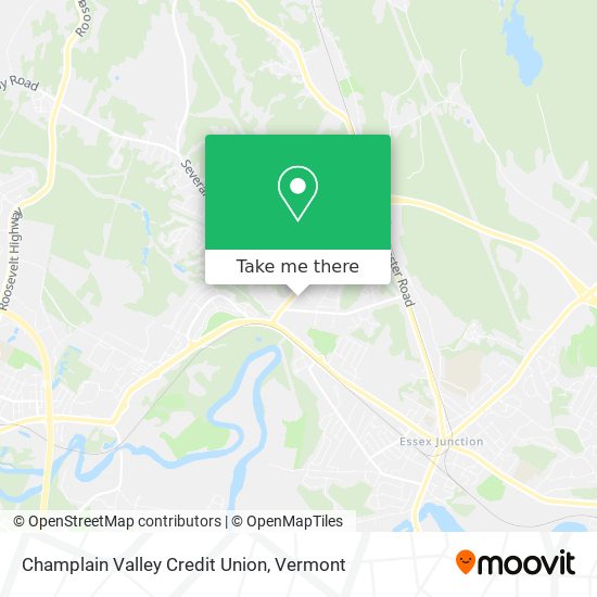 Champlain Valley Credit Union map