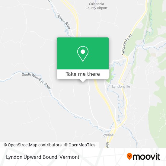 Mapa de Lyndon Upward Bound