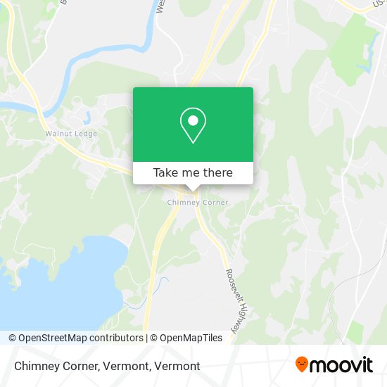 Mapa de Chimney Corner, Vermont