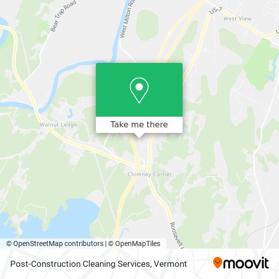 Post-Construction Cleaning Services map