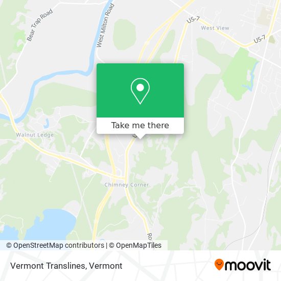 Vermont Translines map