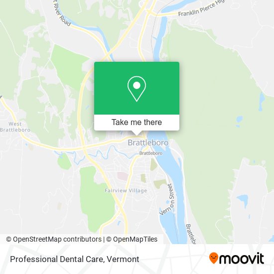 Professional Dental Care map