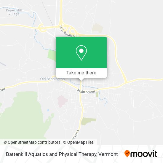 Battenkill Aquatics and Physical Therapy map