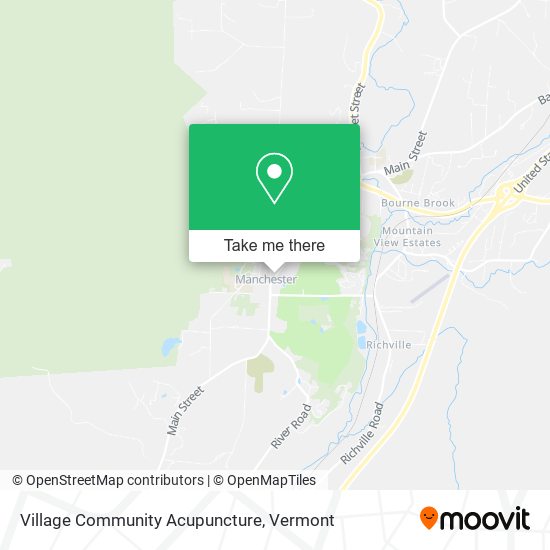 Village Community Acupuncture map