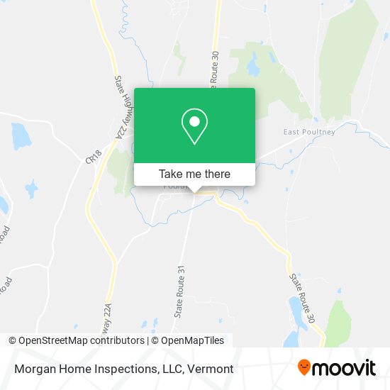 Mapa de Morgan Home Inspections, LLC