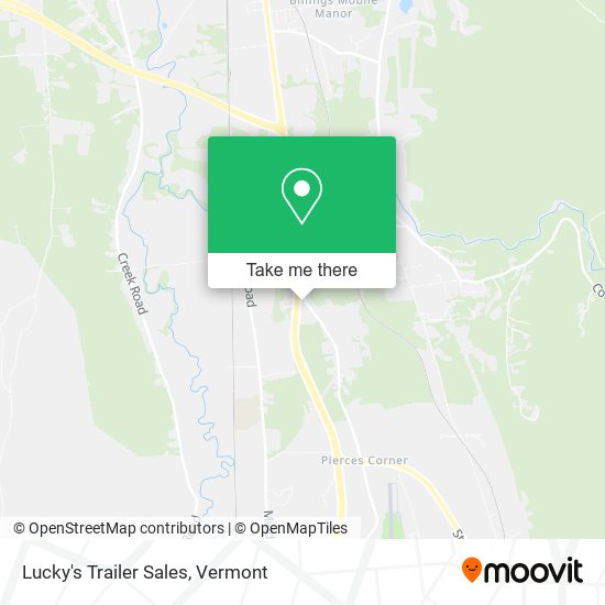 Lucky's Trailer Sales map