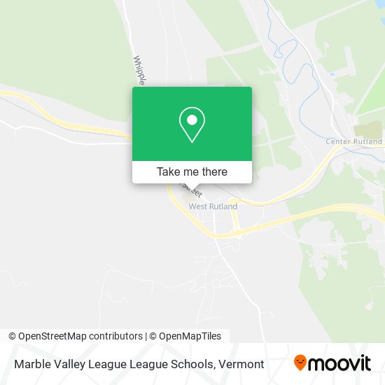 Marble Valley League League Schools map