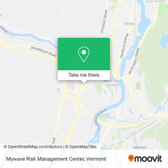 Mapa de Mywave Risk Management Center