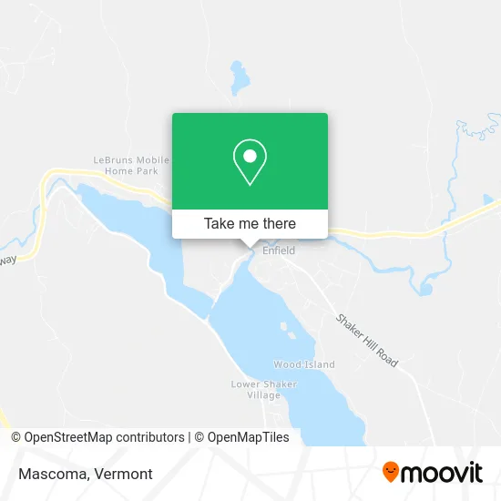 Mascoma map