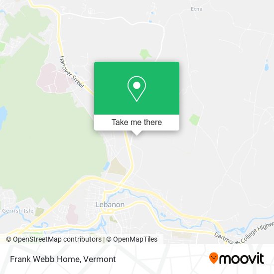 Mapa de Frank Webb Home