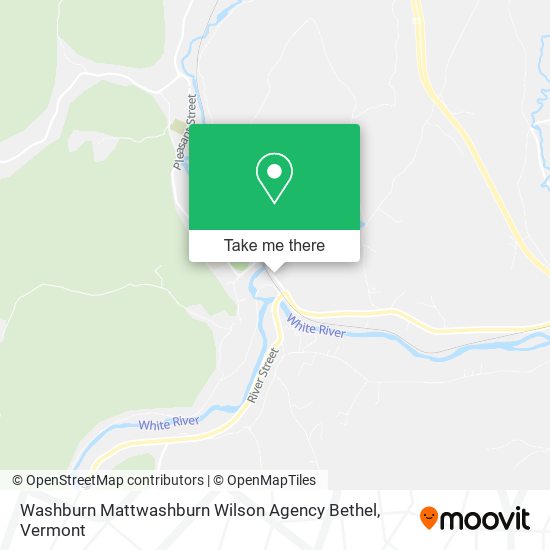 Washburn Mattwashburn Wilson Agency Bethel map