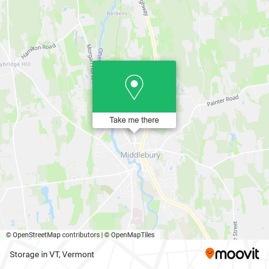 Storage in VT map