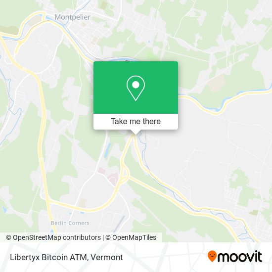 Mapa de Libertyx Bitcoin ATM