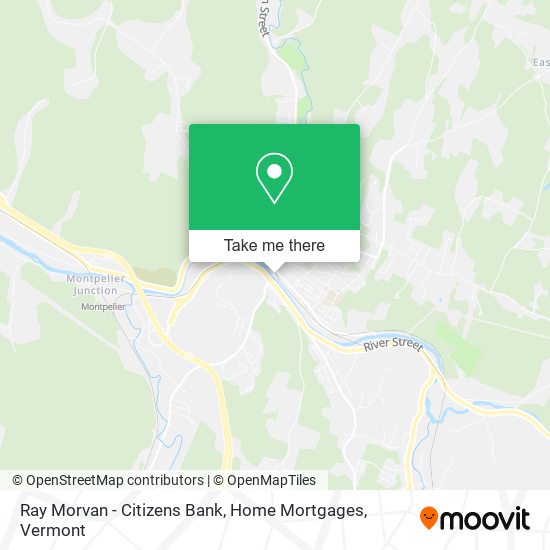 Mapa de Ray Morvan - Citizens Bank, Home Mortgages