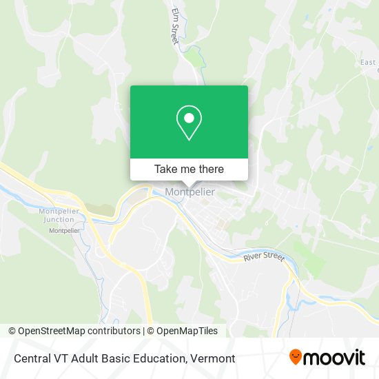 Mapa de Central VT Adult Basic Education