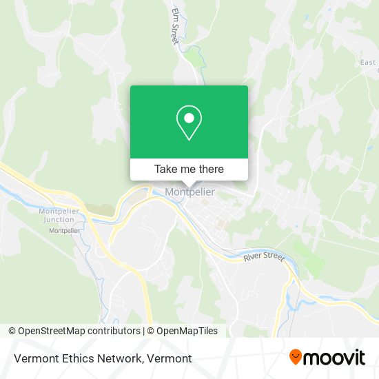 Mapa de Vermont Ethics Network