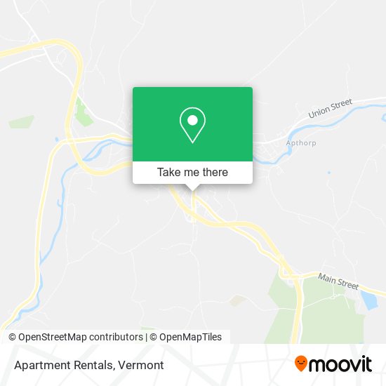 Mapa de Apartment Rentals