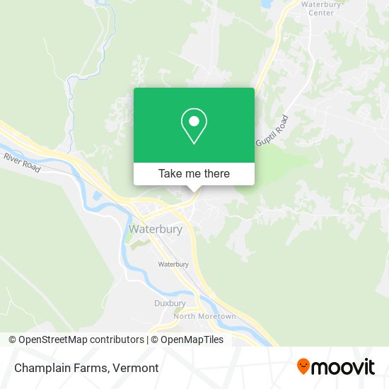 Mapa de Champlain Farms