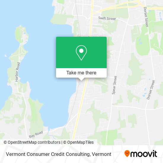 Vermont Consumer Credit Consulting map