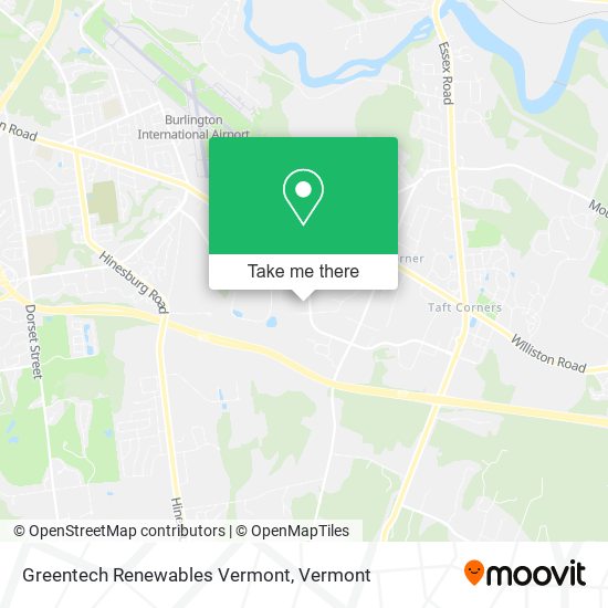 Greentech Renewables Vermont map