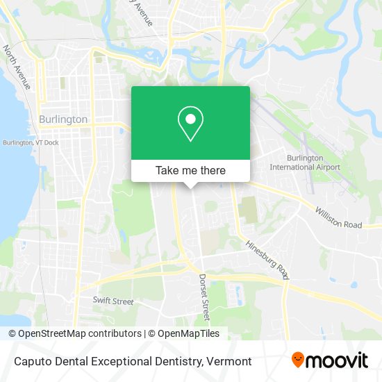 Caputo Dental Exceptional Dentistry map