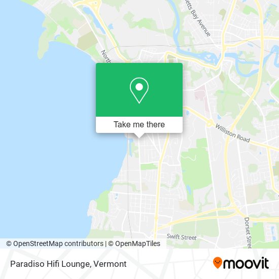 Paradiso Hifi Lounge map