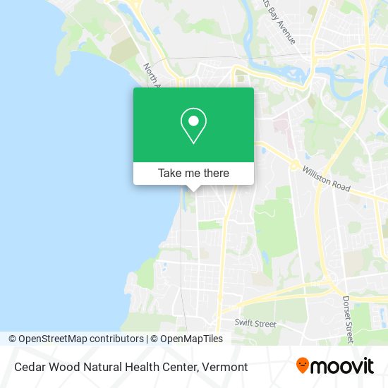 Cedar Wood Natural Health Center map