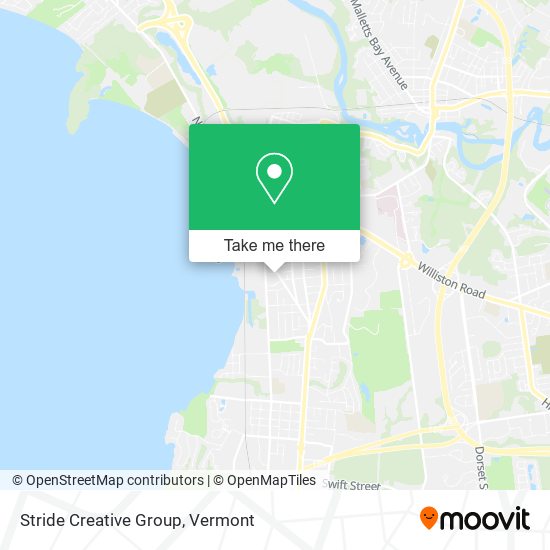 Stride Creative Group map