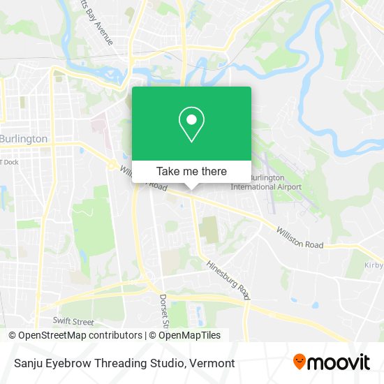 Sanju Eyebrow Threading Studio map