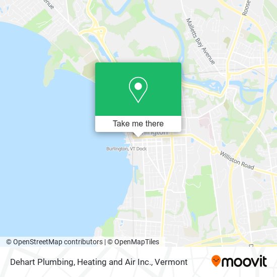 Dehart Plumbing, Heating and Air Inc. map