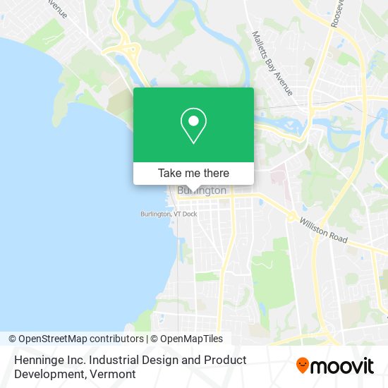 Mapa de Henninge Inc. Industrial Design and Product Development