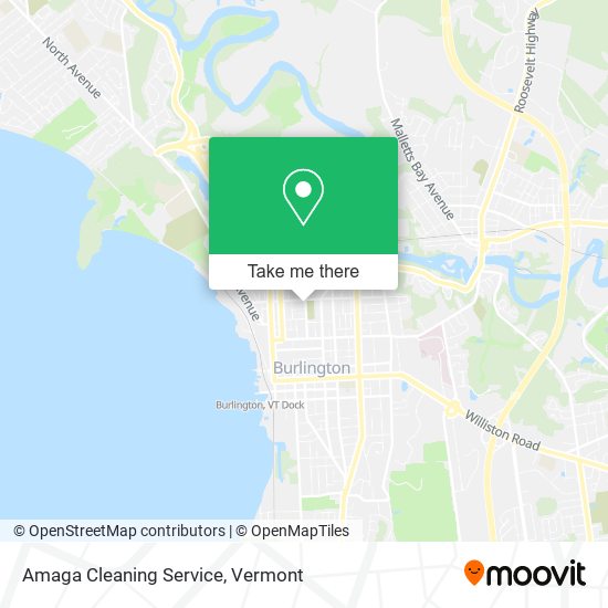 Mapa de Amaga Cleaning Service