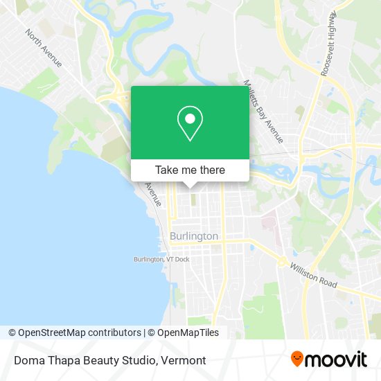 Mapa de Doma Thapa Beauty Studio
