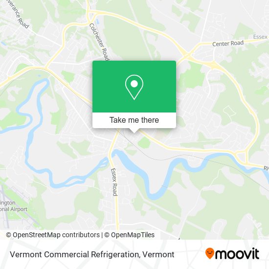 Vermont Commercial Refrigeration map