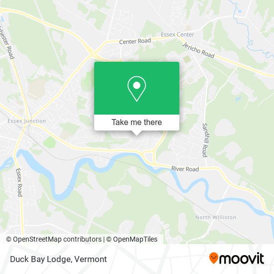 Duck Bay Lodge map