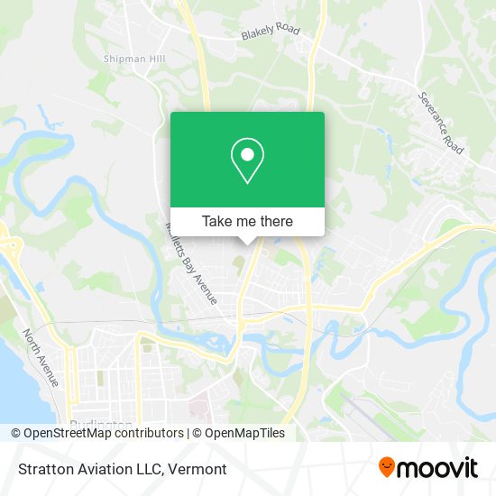 Stratton Aviation LLC map