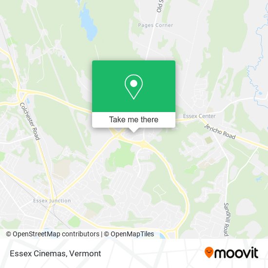 Essex Cinemas map