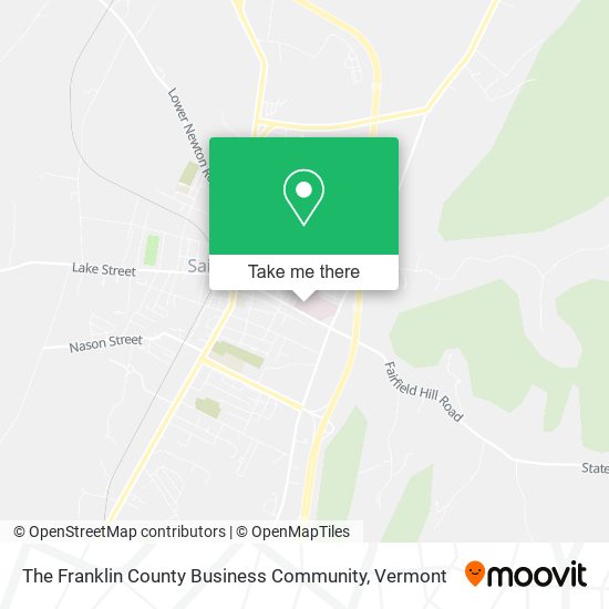 The Franklin County Business Community map