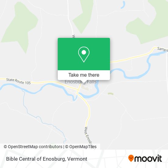 Bible Central of Enosburg map