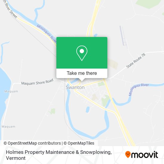 Holmes Property Maintenance & Snowplowing map