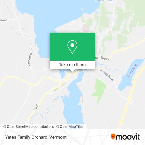 Mapa de Yates Family Orchard