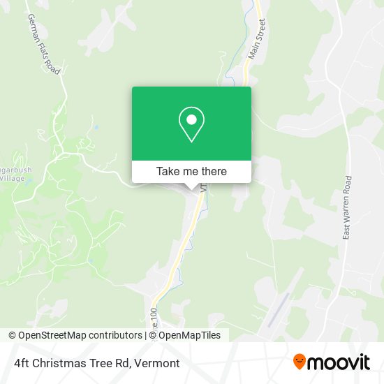 Mapa de 4ft Christmas Tree Rd