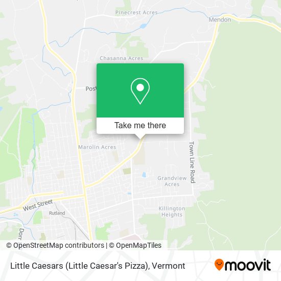 Little Caesars (Little Caesar's Pizza) map