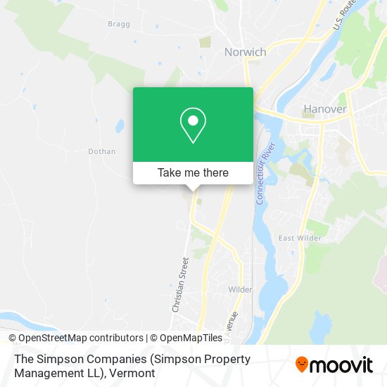 Mapa de The Simpson Companies (Simpson Property Management LL)